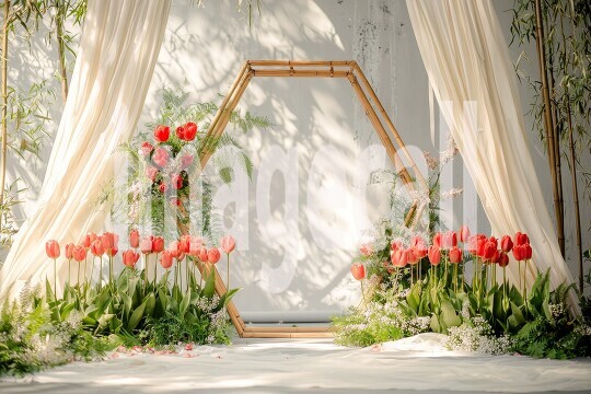 2781Floral Arch