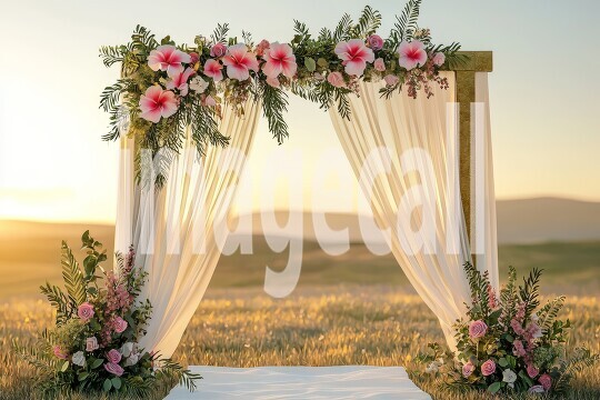 2873Floral Arch