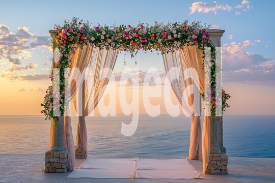 2919Floral Arch