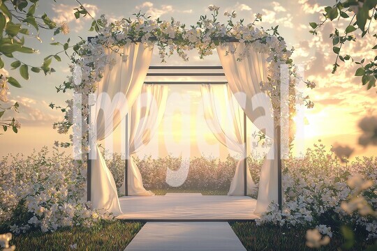 3045Floral Arch
