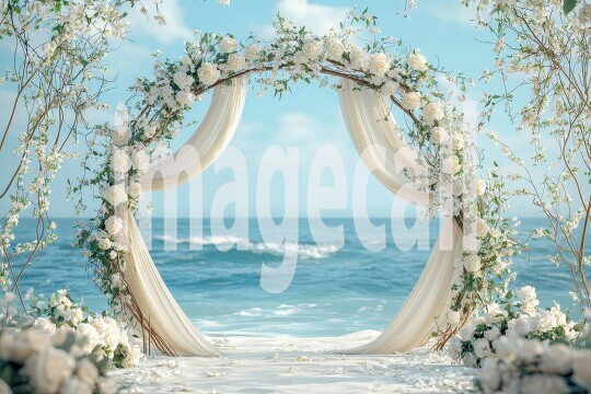 3047Floral Arch