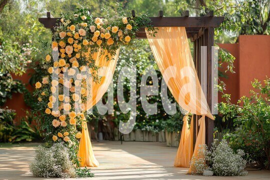 3077Floral Arch