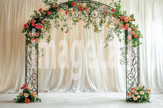 3104Floral Arch