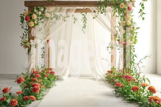 3108Floral Arch