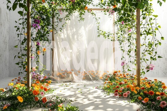 3109Floral Arch