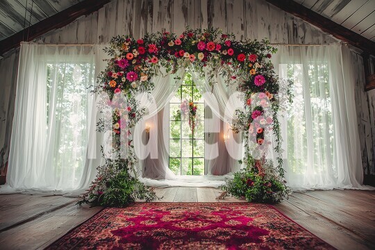 3114Floral Arch