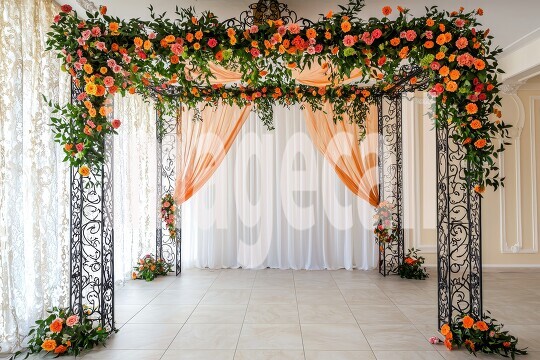 3124Floral Arch
