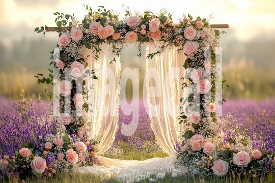 3143Floral Arch