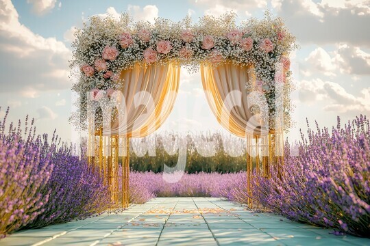 3164Floral Arch