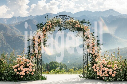 3173Floral Arch