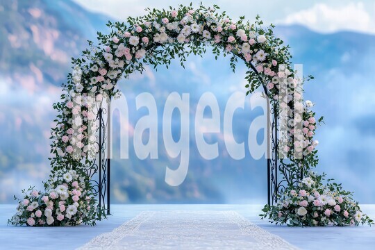 3175Floral Arch