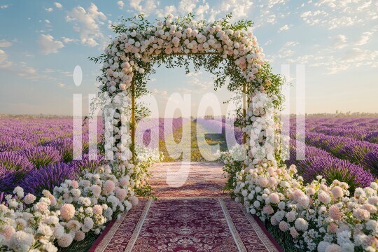 3178Floral Arch