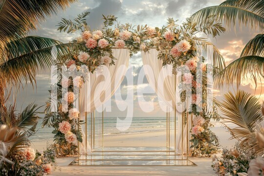 3183Floral Arch