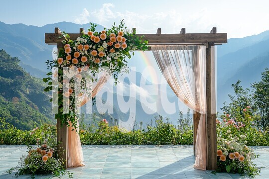 3188Floral Arch