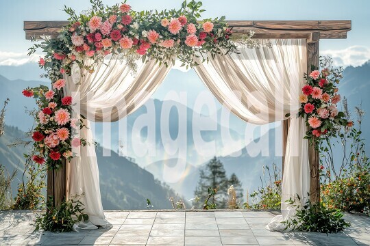 3190Floral Arch