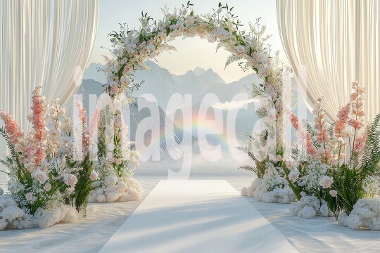 3208Floral Arch
