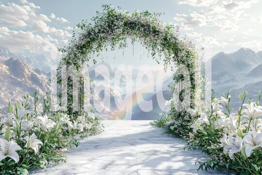 3230Floral Arch
