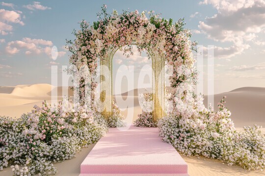 3239Floral Arch