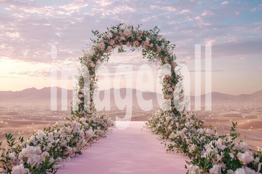 3240Floral Arch