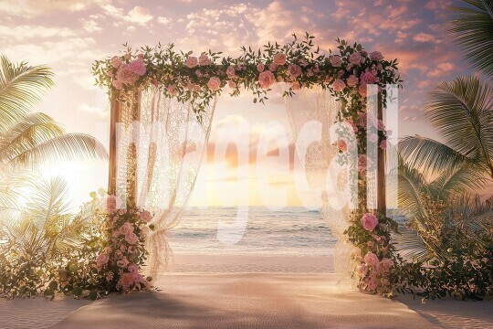 3254Floral Arch