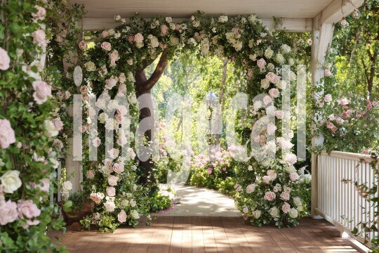 3316Floral Arch