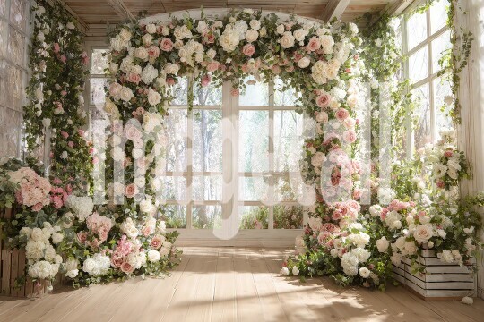 3319Floral Arch