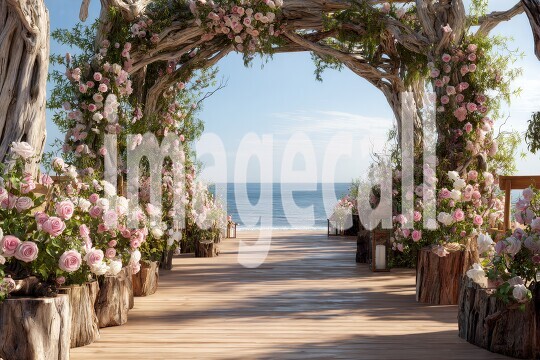 3327Floral Arch