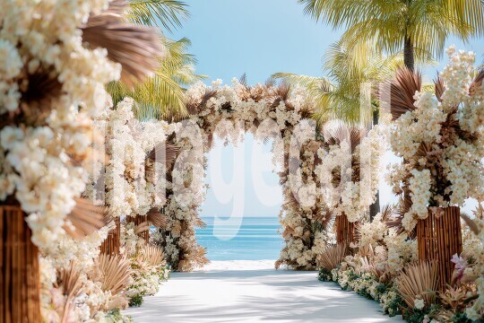 3332Floral Arch