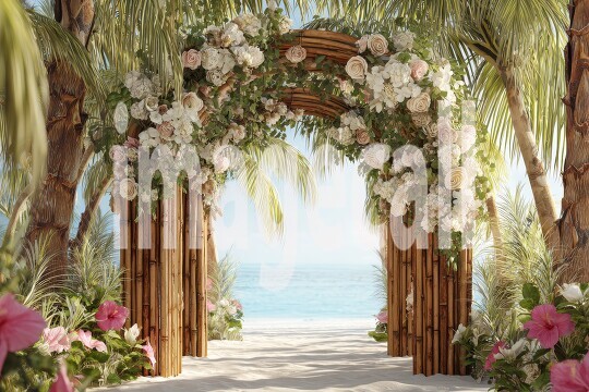 3334Floral Arch