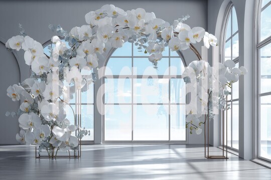 3339Floral Arch