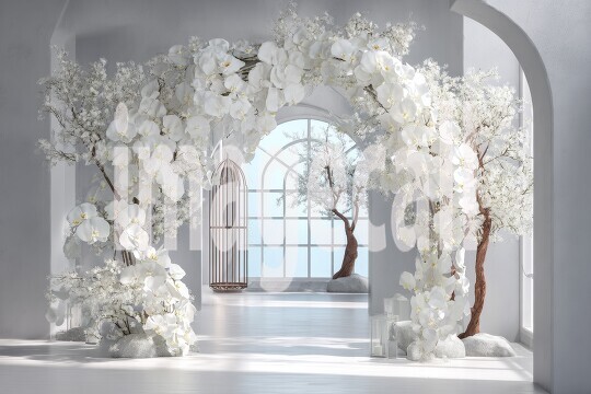 3340Floral Arch
