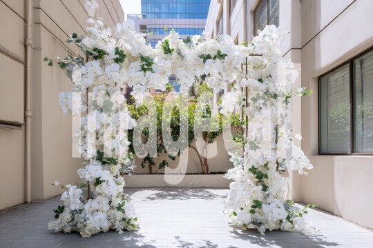 3350Floral Arch