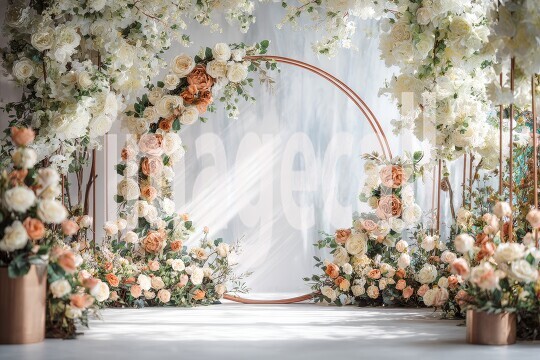 3357Floral Arch