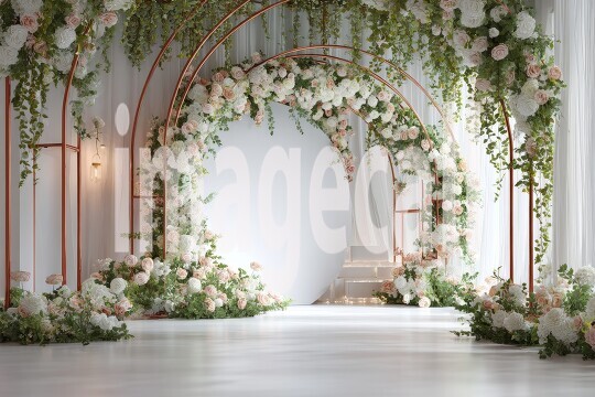 3361Floral Arch