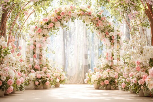 3363Floral Arch