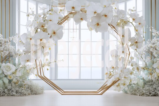 3370Floral Arch