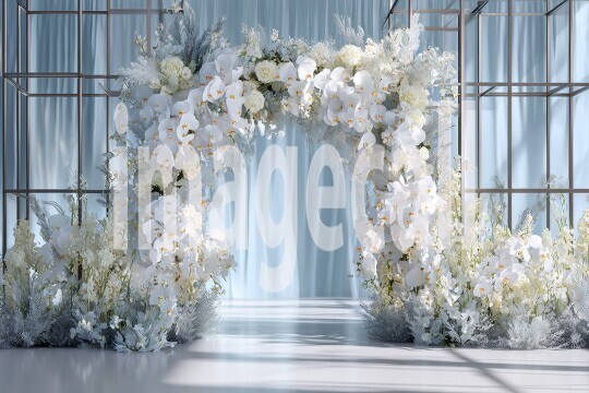 3374Floral Arch