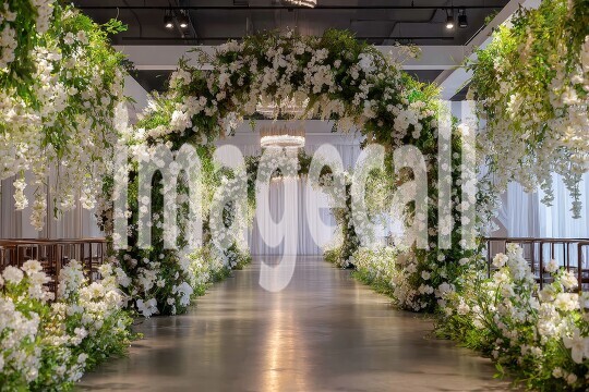 3379Floral Arch