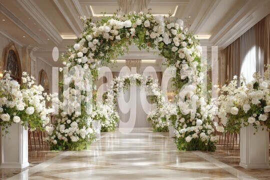 3385Floral Arch