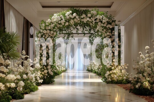 3386Floral Arch