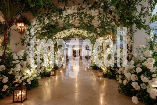 3387Floral Arch