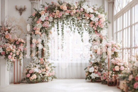 3393Floral Arch
