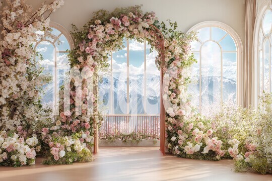 3394Floral Arch