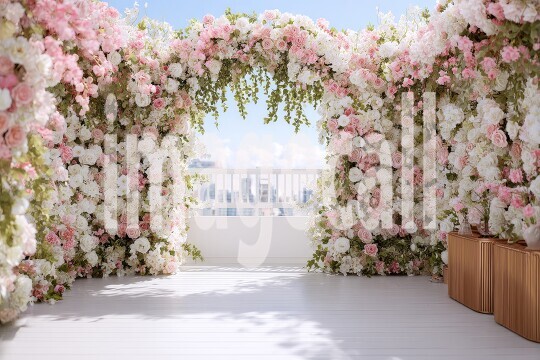 3396Floral Arch