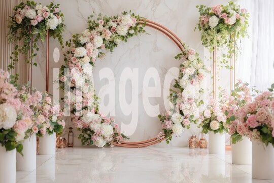 3398Floral Arch