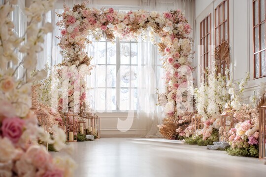 3401Floral Arch