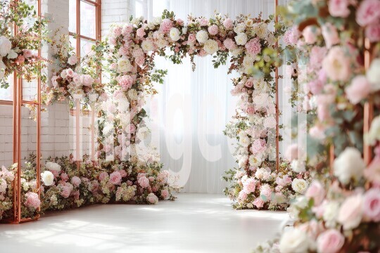3403Floral Arch