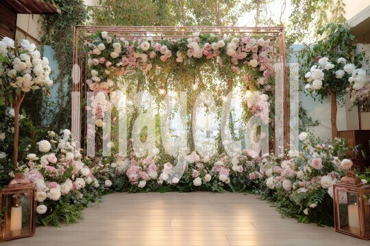 3404Floral Arch