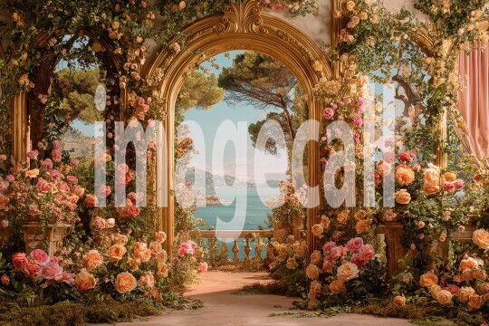 3418Floral Arch
