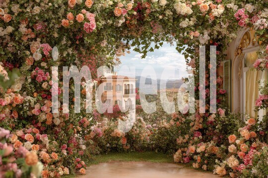 3419Floral Arch